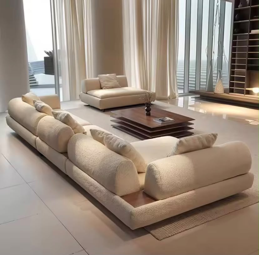 Modular Textured Sofa