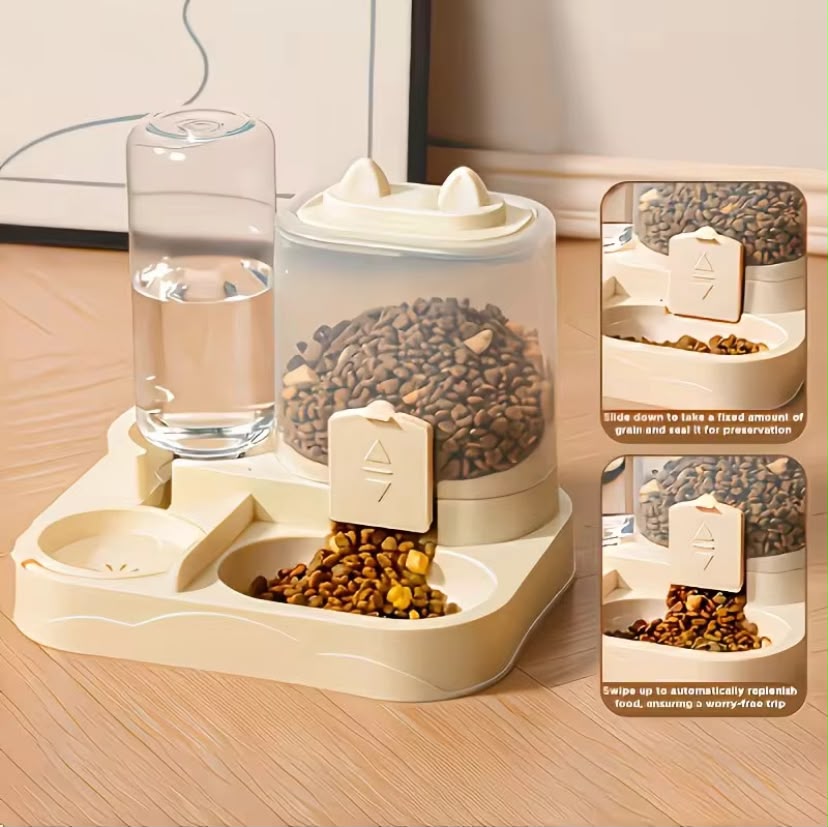 Automatic Pet Feeder & Water Dispenser